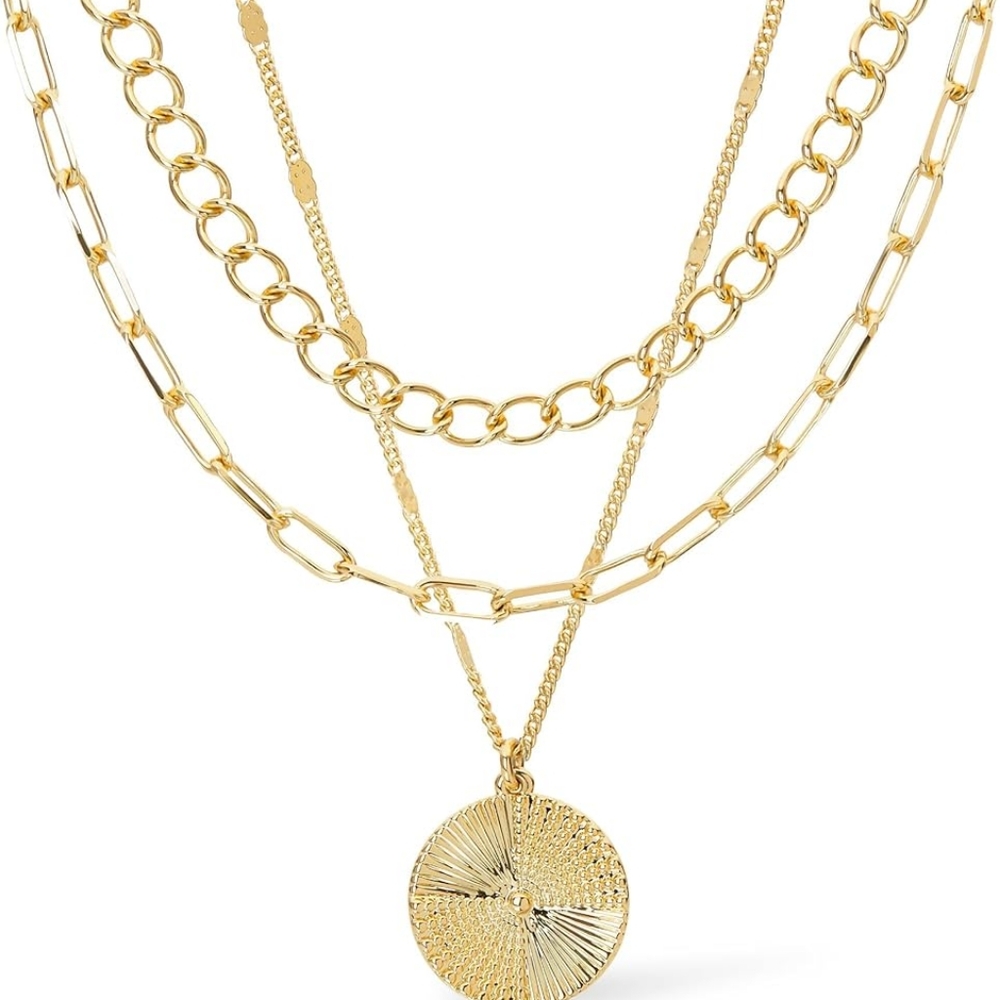 Ana Luisa 3 necklace stack